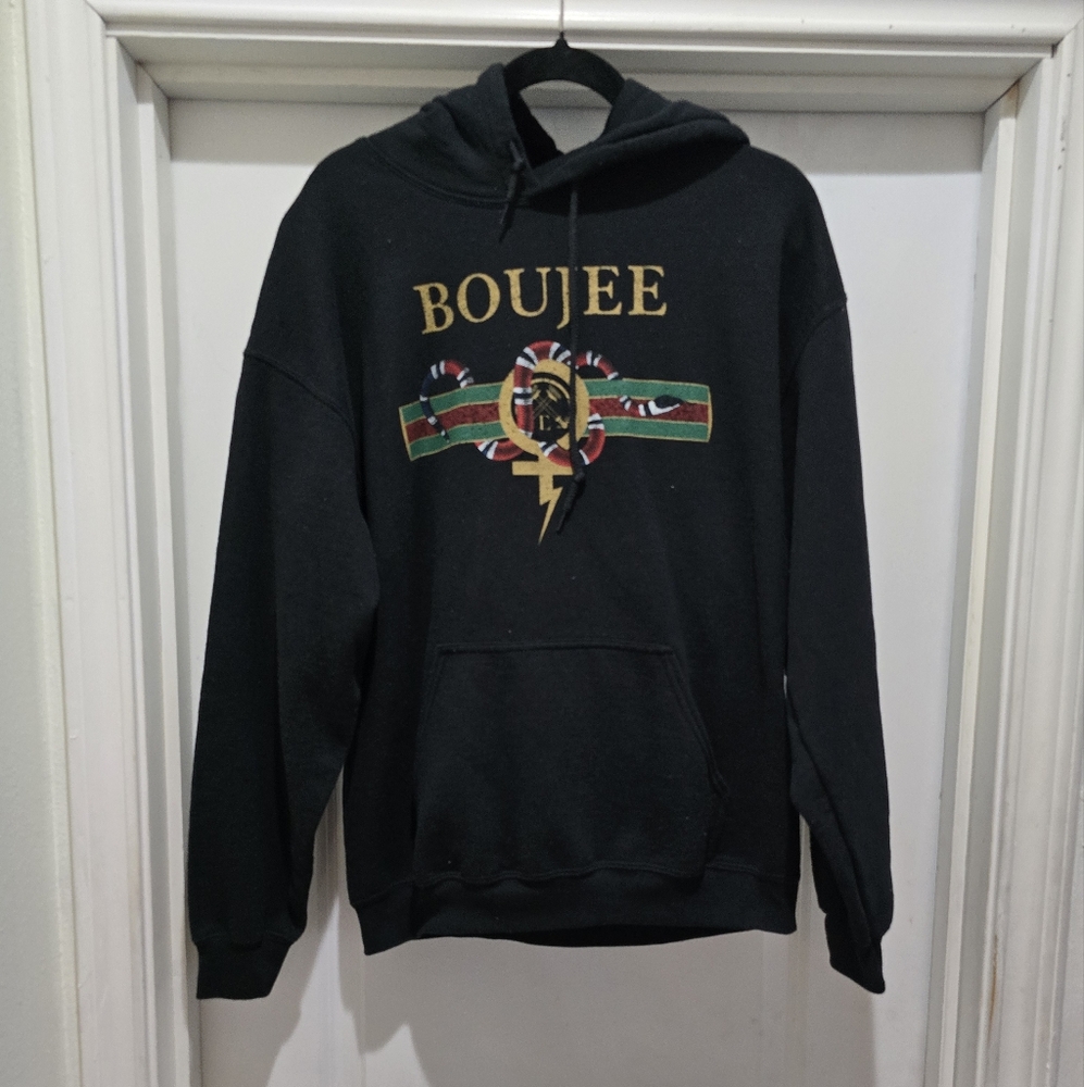 Black Boujee Graphic Hoodie